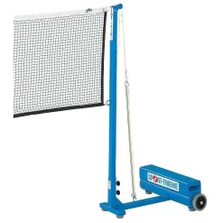 Sport-Thieme Paar Badminton-Pfosten Fahrbar Komplettes Set 2. Wahl