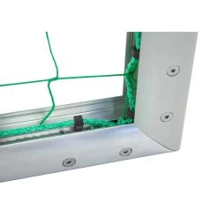 Sport-Thieme Mini-Fußballtor "Professional Kompakt", Alu-Naturblank -Ballsport-Discounter 258 4209 2