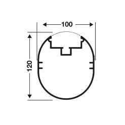 Sport-Thieme Jugend-Fußballtor "Kompakt Plus", Weiß Einbrennlackiert, Transportabel -Ballsport-Discounter 270 8007 4